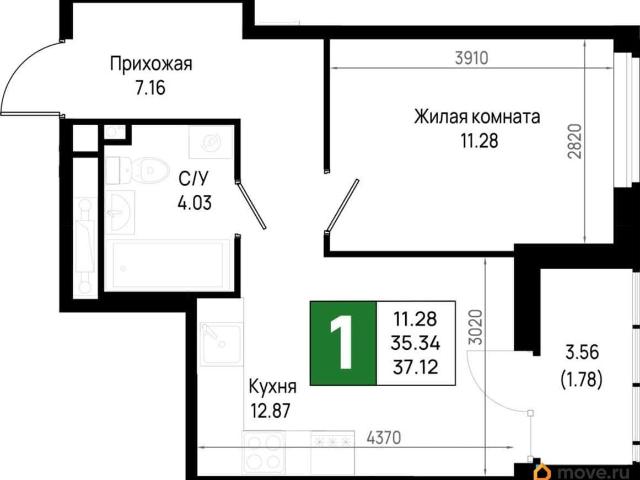 Квартира продажа в Новосаратовка Массив, Ленинградская область