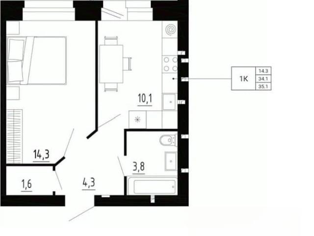 Квартира продажа в Образцово Д, Орловская область