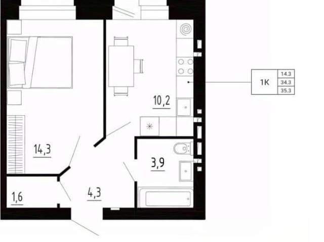 Квартира продажа в Образцово Д, Орловская область