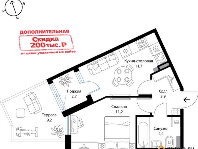Квартира продажа в Петродворец, Ленинградская область