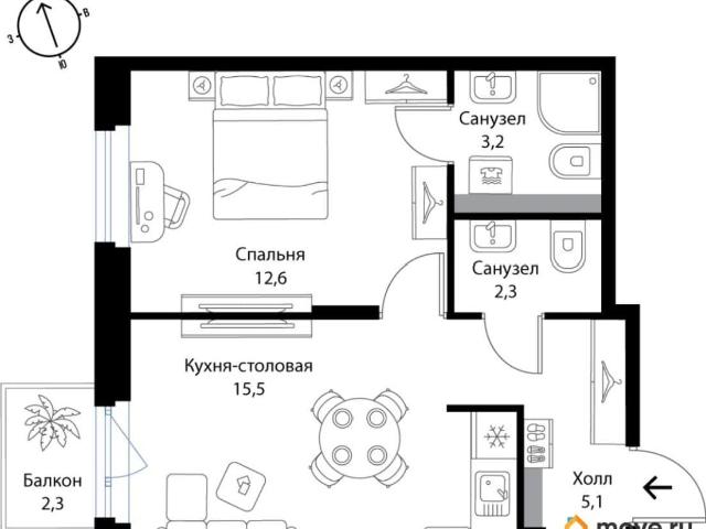 Квартира продажа в Петродворец, Ленинградская область