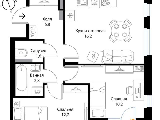 Квартира продажа в Петродворец, Ленинградская область