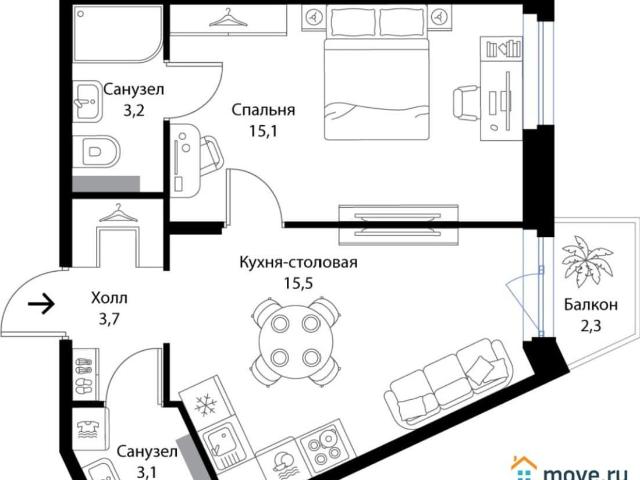Квартира продажа в Петродворец, Ленинградская область