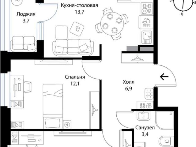 Квартира продажа в Петродворец, Ленинградская область