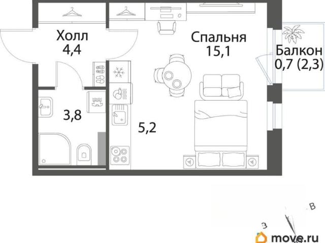 Квартира продажа в Петродворец, Ленинградская область