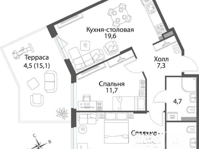 Квартира продажа в Петродворец, Ленинградская область