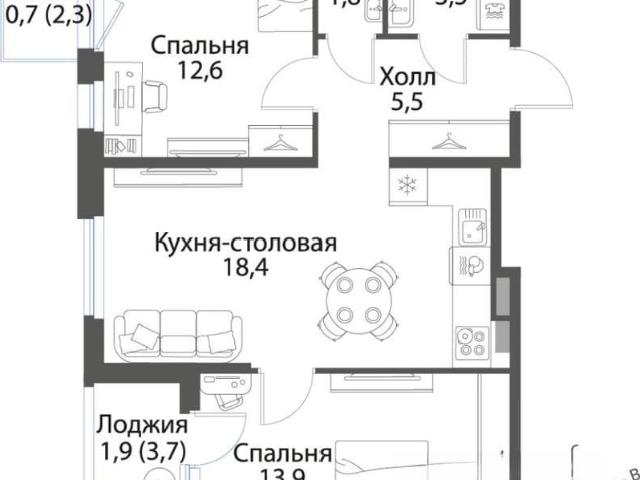 Квартира продажа в Петродворец, Ленинградская область