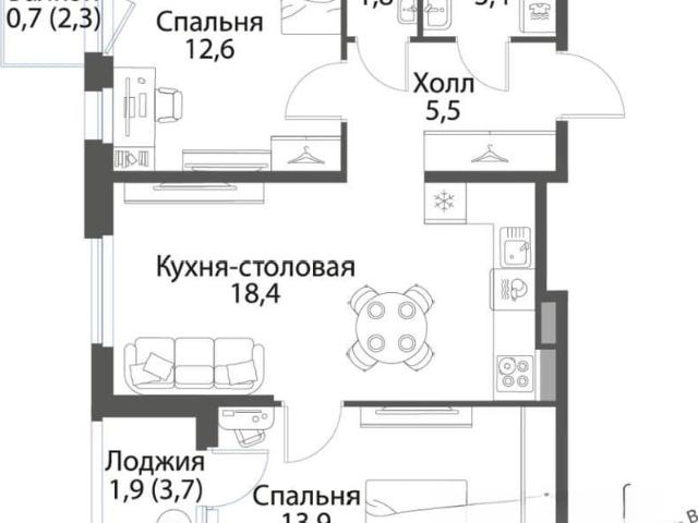 Квартира продажа в Петродворец, Ленинградская область
