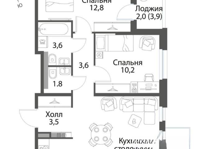 Квартира продажа в Петродворец, Ленинградская область