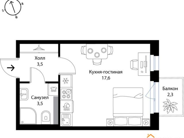 Квартира продажа в Петродворец, Ленинградская область