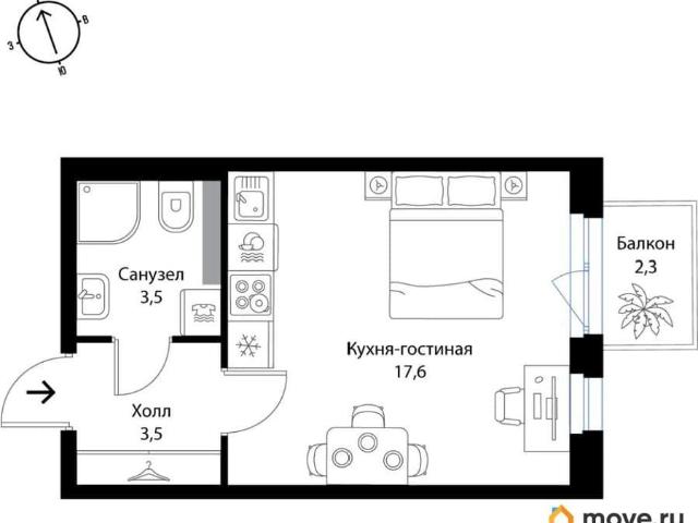 Квартира продажа в Петродворец, Ленинградская область