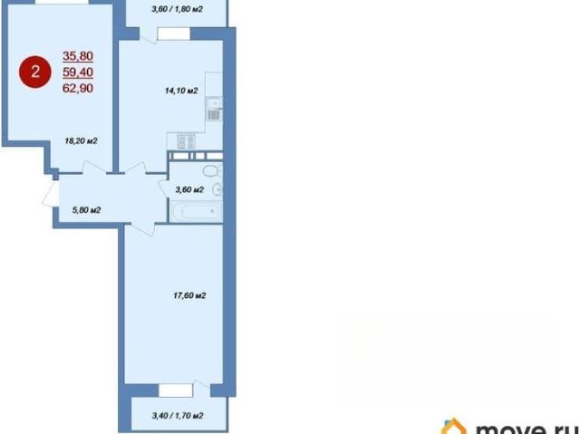 Квартира продажа в Островцы, Кабардино-Балкарская Республика