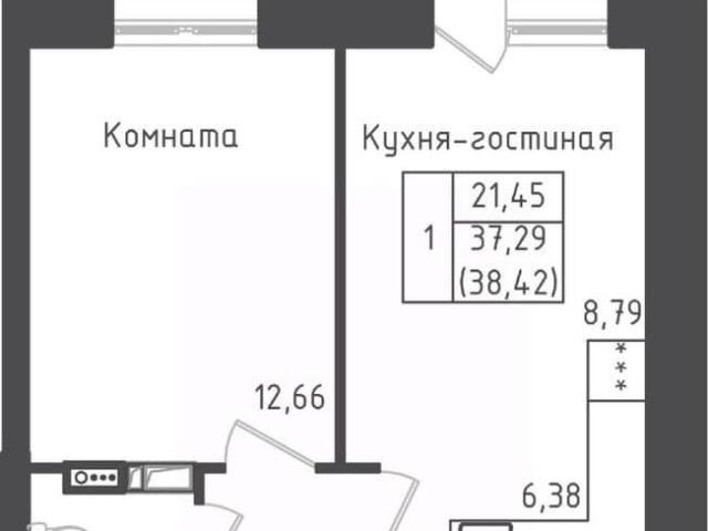 Квартира продажа в Рыбаки, Кабардино-Балкарская Республика