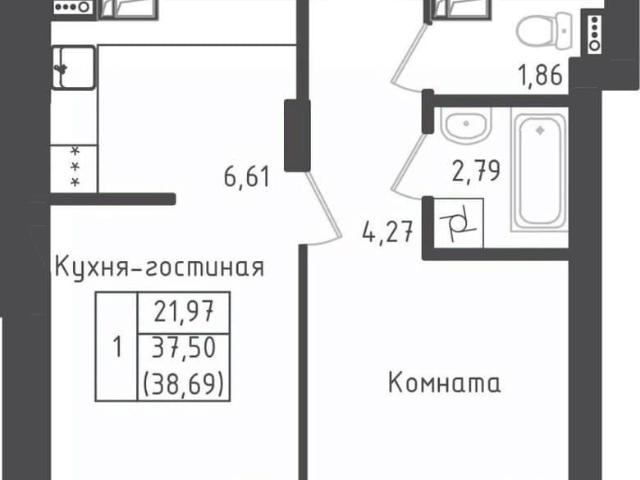 Квартира продажа в Рыбаки, Кабардино-Балкарская Республика