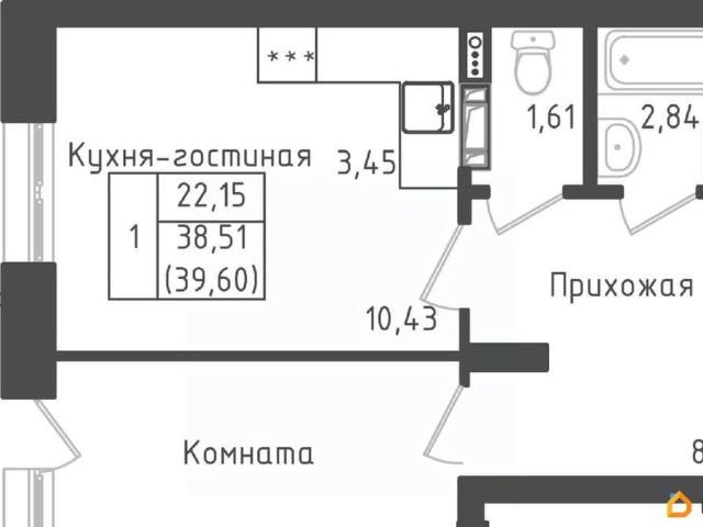 Квартира продажа в Рыбаки, Кабардино-Балкарская Республика