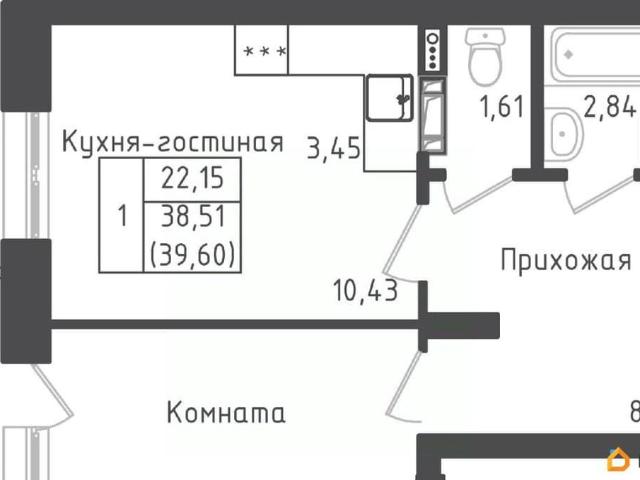 Квартира продажа в Рыбаки, Кабардино-Балкарская Республика