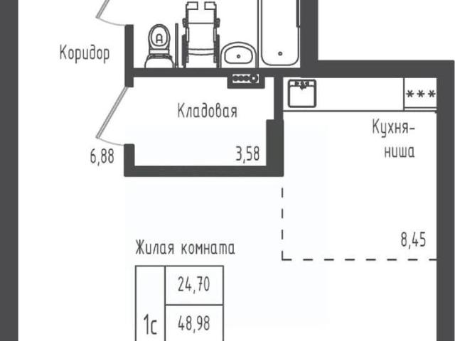 Квартира продажа в Рыбаки, Кабардино-Балкарская Республика