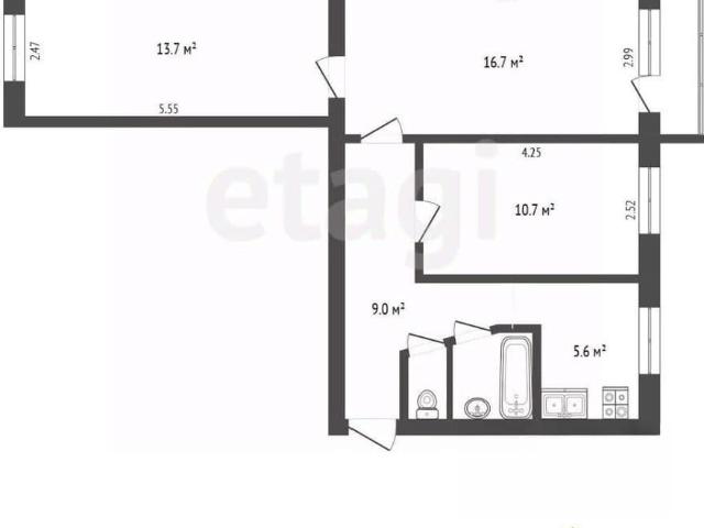 Квартира продажа в ЗаМитино, Сабурово