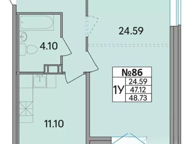 Квартира продажа в Скотное Массив, Ленинградская область