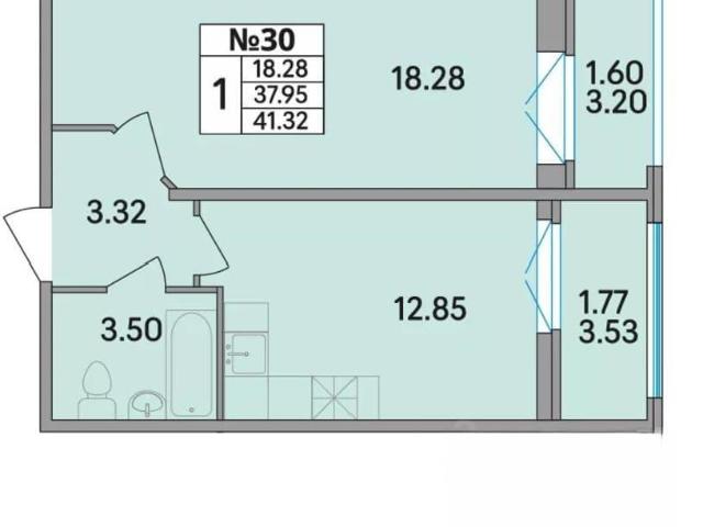 Квартира продажа в Скотное Массив, Ленинградская область