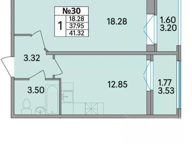 Квартира продажа в Скотное Массив, Ленинградская область