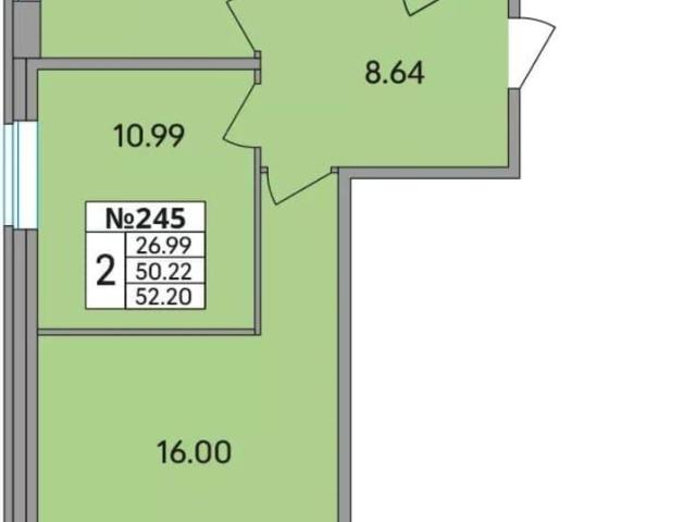 Квартира продажа в Скотное Массив, Ленинградская область