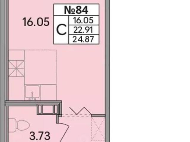 Квартира продажа в Скотное Массив, Ленинградская область