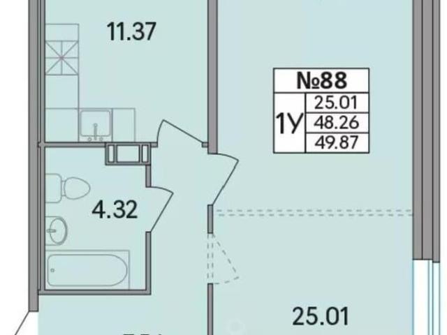 Квартира продажа в Скотное Массив, Ленинградская область