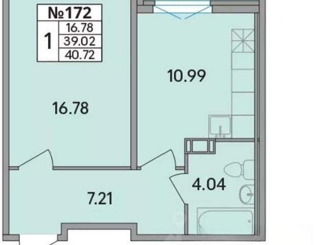Квартира продажа в Скотное Массив, Ленинградская область