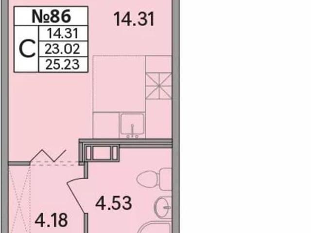 Квартира продажа в Скотное Массив, Ленинградская область