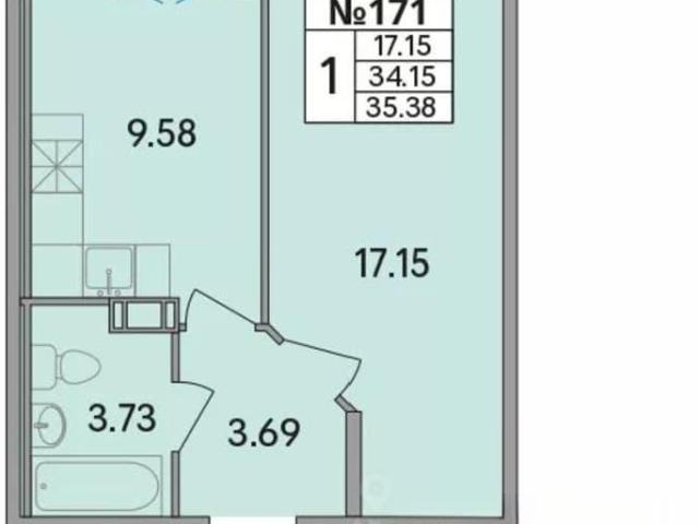 Квартира продажа в Скотное Массив, Ленинградская область
