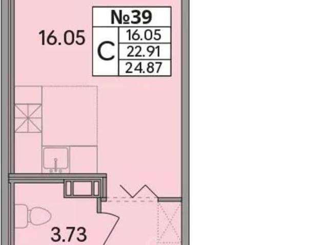 Квартира продажа в Скотное Массив, Ленинградская область