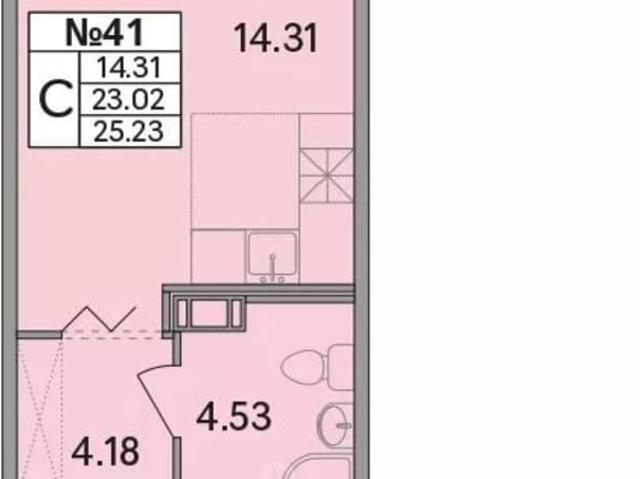 Квартира продажа в Скотное Массив, Ленинградская область