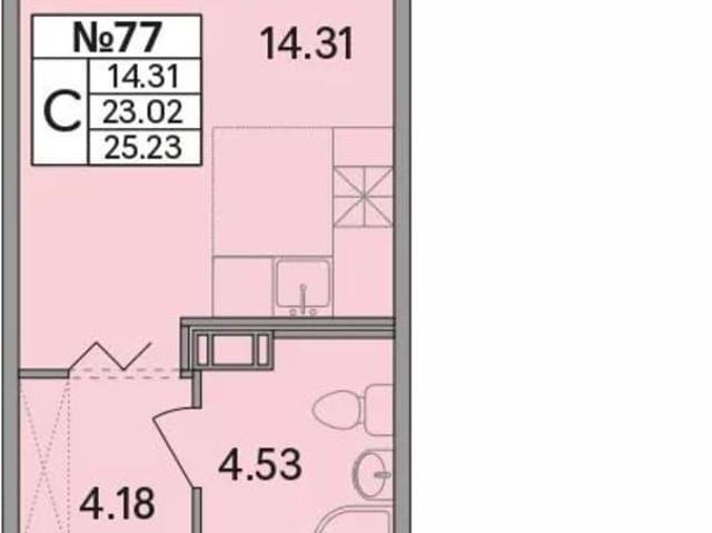 Квартира продажа в Скотное Массив, Ленинградская область