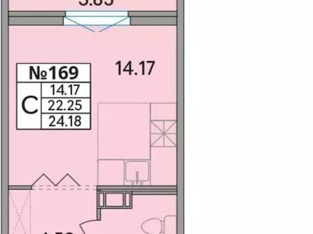 Квартира продажа в Скотное Массив, Ленинградская область