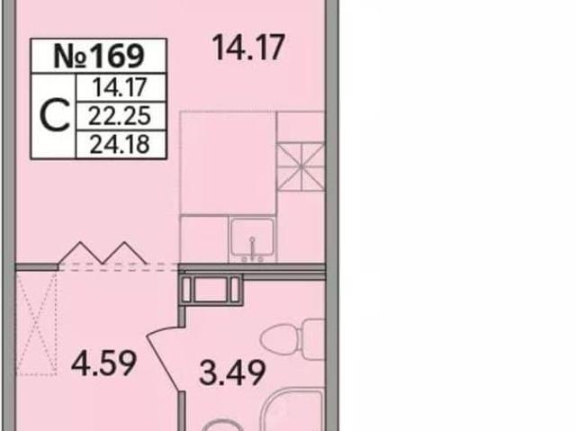 Квартира продажа в Скотное Массив, Ленинградская область