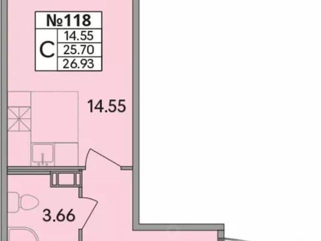 Квартира продажа в Скотное Массив, Ленинградская область