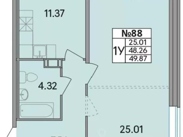Квартира продажа в Скотное Массив, Ленинградская область