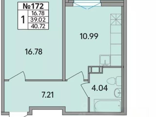 Квартира продажа в Скотное Массив, Ленинградская область