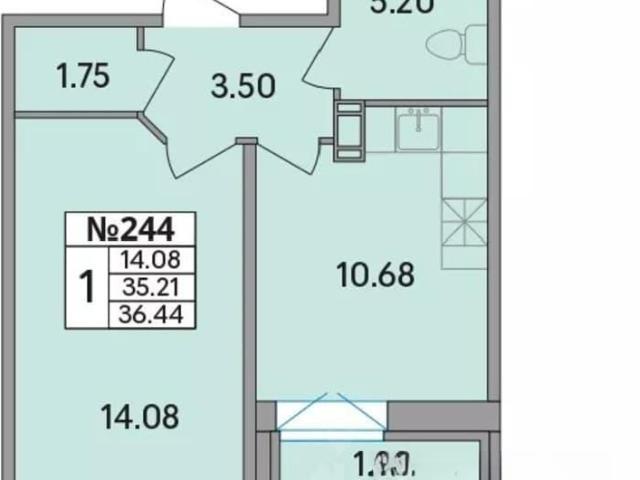 Квартира продажа в Скотное Массив, Ленинградская область