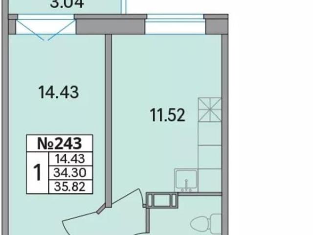 Квартира продажа в Скотное Массив, Ленинградская область