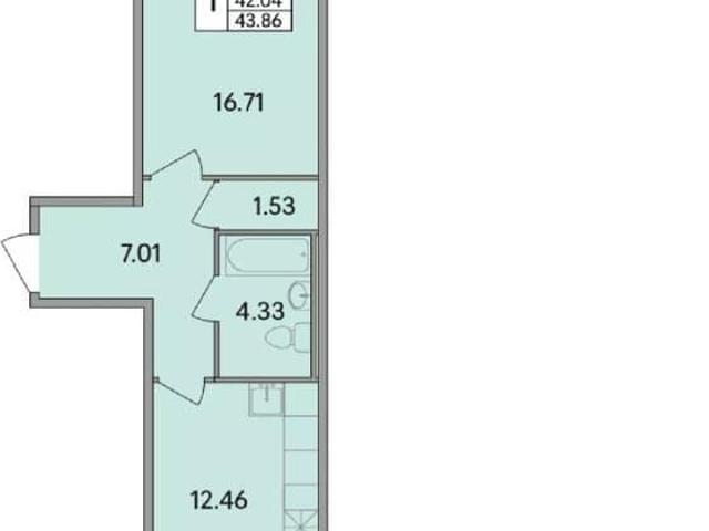 Квартира продажа в Скотное Массив, Ленинградская область