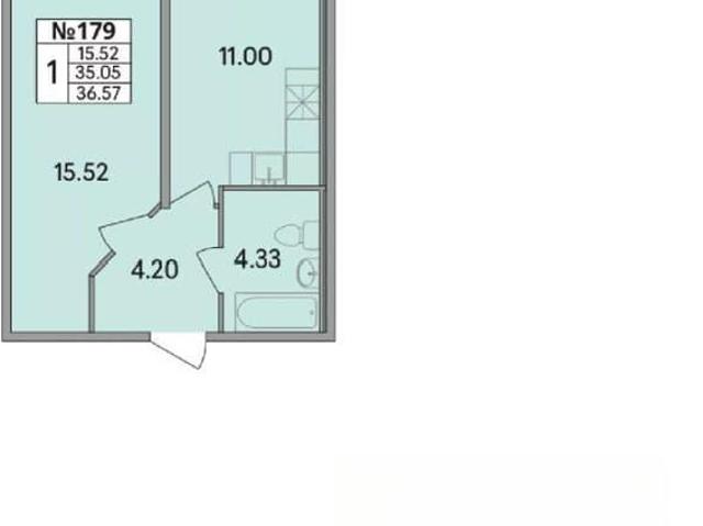 Квартира продажа в Скотное Массив, Ленинградская область