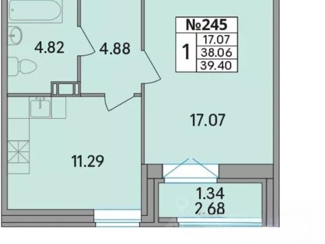 Квартира продажа в Скотное Массив, Ленинградская область