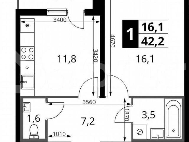 Квартира продажа в Ленинский, Кабардино-Балкарская Республика