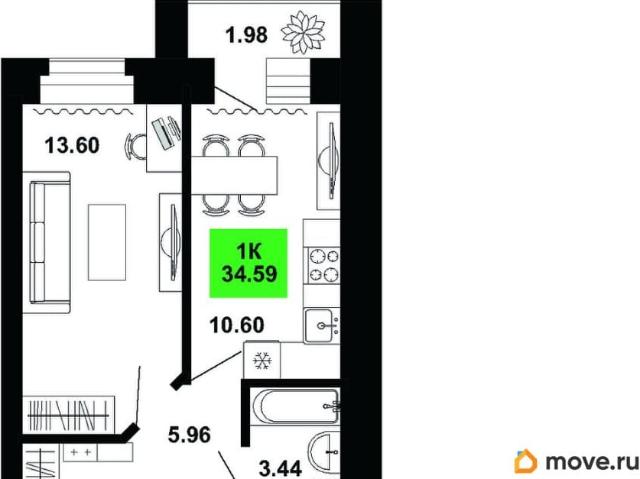 Квартира продажа в Федяковское, Киров