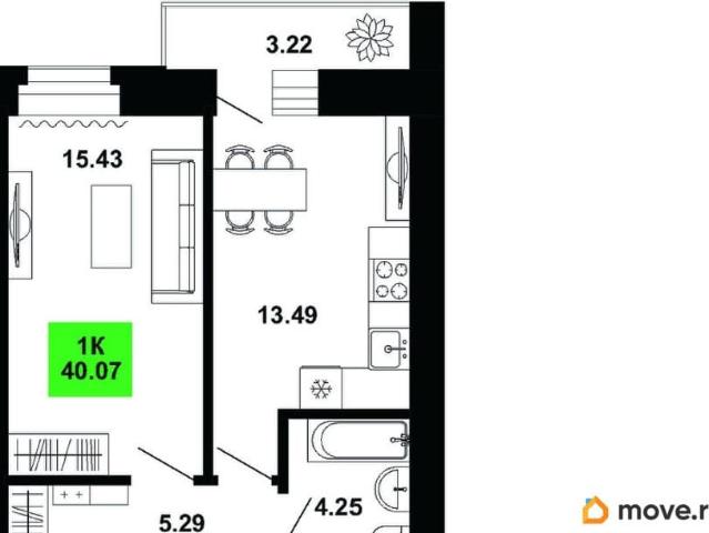 Квартира продажа в Федяковское, Киров
