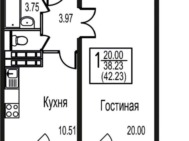 Квартира продажа в Красное Д, Кабардино-Балкарская Республика