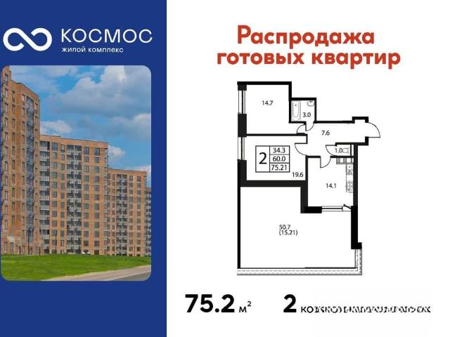 Квартира продажа в микрорайон Авиационный, Домодедово