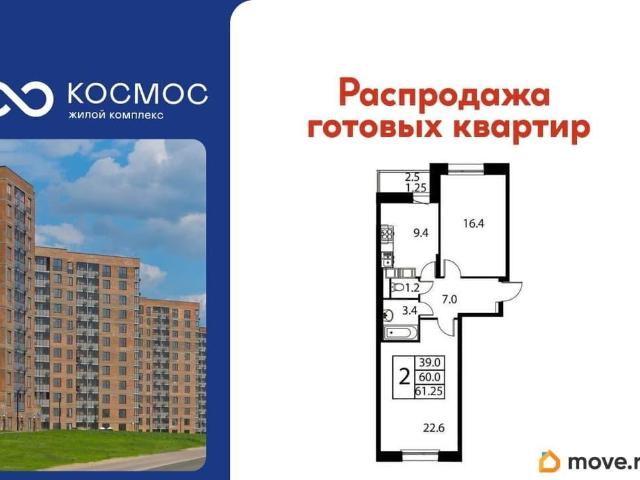 Квартира продажа в микрорайон Авиационный, Домодедово